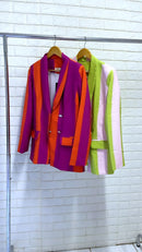 Blazer kiara alfaiataria bicolor