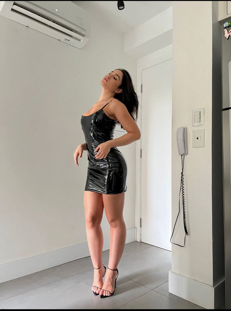 Vestido Vinil Sara Salgunamu